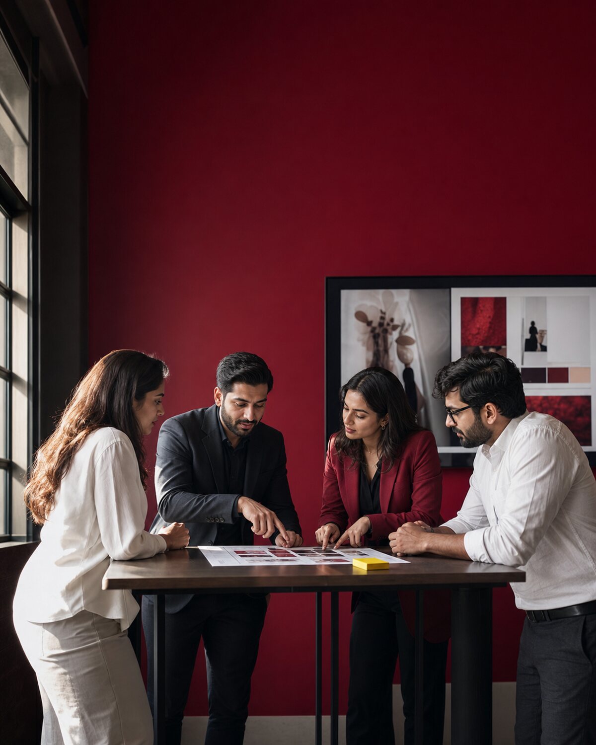 Brand Bull team at the Gulberg, Lahore office